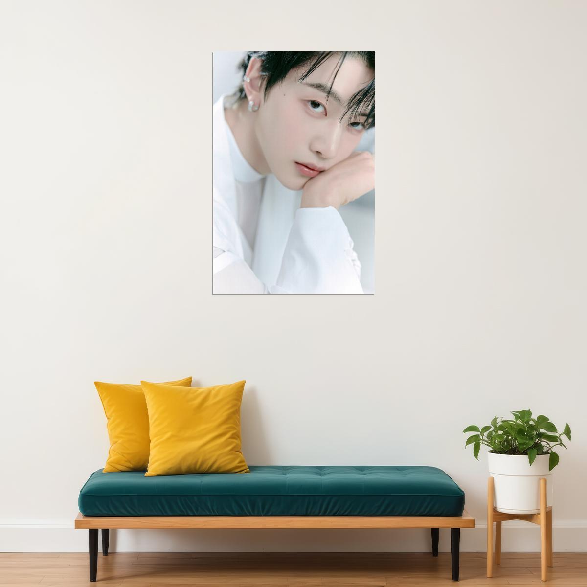 Zerobaseone Zb1 Seok Matthew Poster Blue Paradise Album Hide Concept Photo Print K-Pop Home Decor For Living Room Aesthetic Kpop Male Boys Group Boy Band