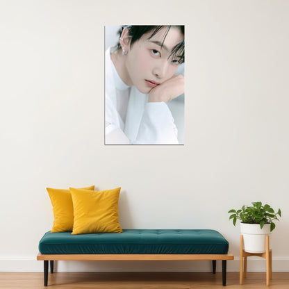 Zerobaseone Zb1 Seok Matthew Poster Blue Paradise Album Hide Concept Photo Print K-Pop Home Decor For Living Room Aesthetic Kpop Male Boys Group Boy Band