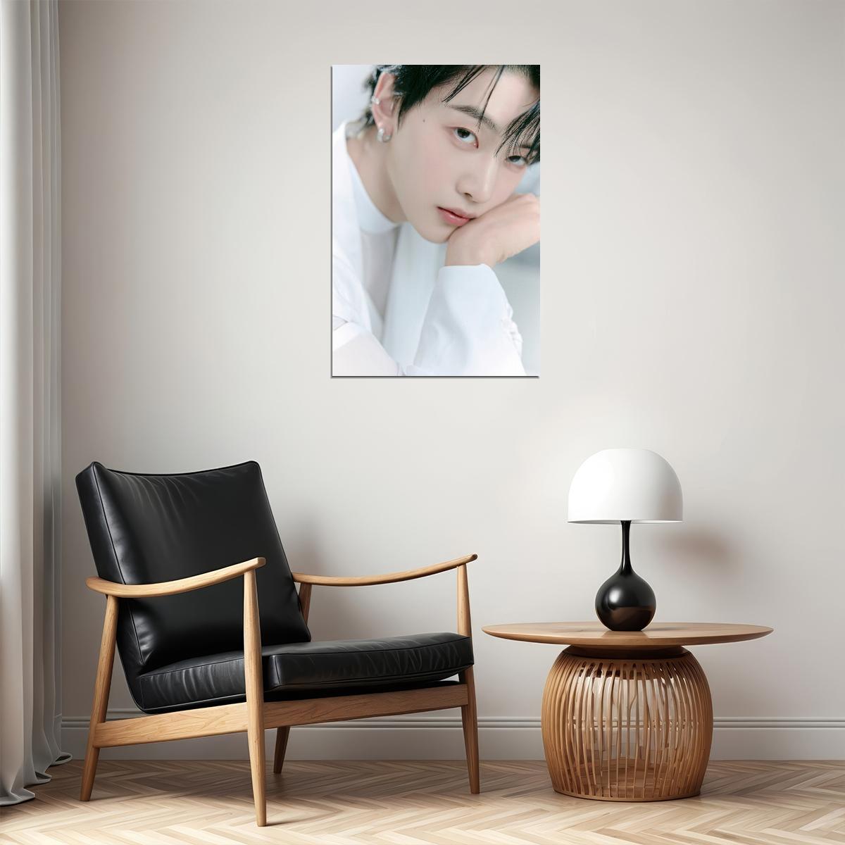 Zerobaseone Zb1 Seok Matthew Poster Blue Paradise Album Hide Concept Photo Print K-Pop Home Decor For Living Room Aesthetic Kpop Male Boys Group Boy Band