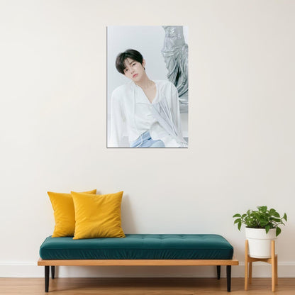 Zerobaseone Zb1 Zhang Hao Poster Blue Paradise Album Hide Concept Photo Print K-Pop Home Decor For Living Room Aesthetic Kpop Male Boys Group Boy Band