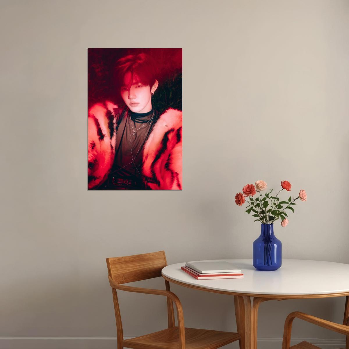 Zerobaseone Zb1 Zhang Hao Poster Blue Paradise Album Seek Concept Photo Print K-Pop Home Decor For Living Room Aesthetic Kpop Male Boys Group Boy Band