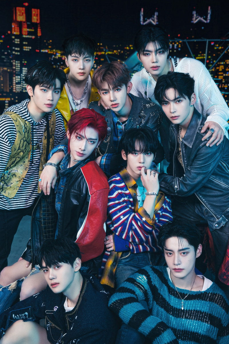 Zerobaseone Poster Group Photo Print K-Pop Home Decor For Living Room Aesthetic Kpop Male Boys Group Boy Band