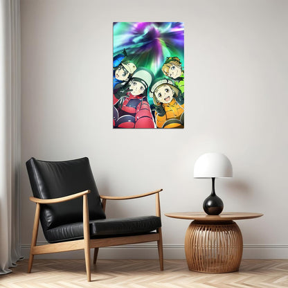 A Place Further than the Universe Anime Poster Sora yori mo Tooi Basho Print Poster Japanese Manga Wall Art - xonomax
