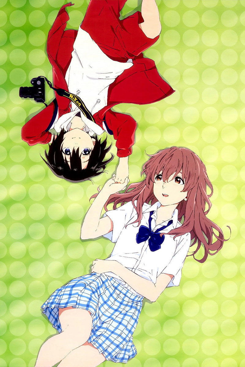 A Silent Voice Anime Poster Koe no Katachi Print Japanese Manga Wall Art - xonomax