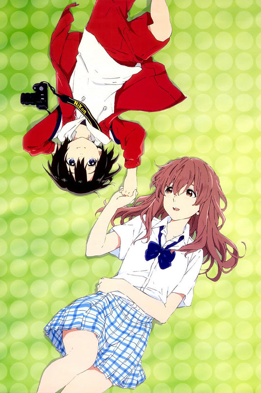 A Silent Voice Anime Poster Koe no Katachi Print Japanese Manga Wall Art - xonomax