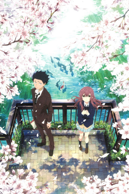 A Silent Voice Anime Poster Koe no Katachi Print Japanese Manga Wall Art