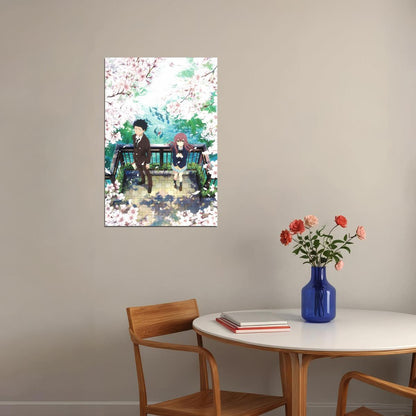 A Silent Voice Anime Poster Koe no Katachi Print Japanese Manga Wall Art