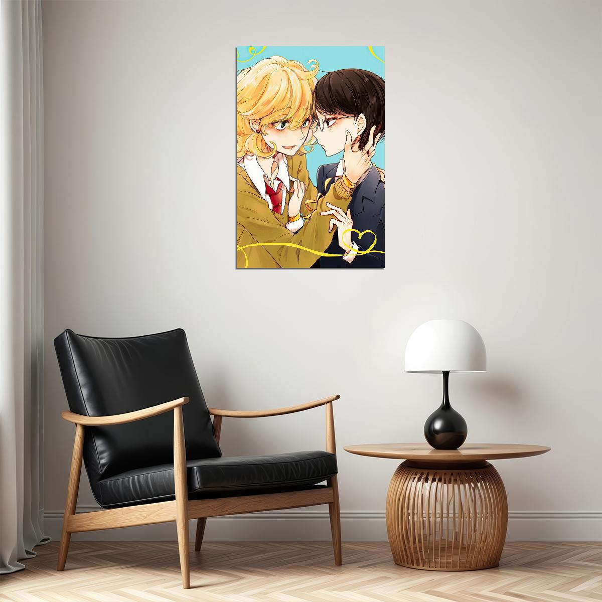 Classmates Anime Poster Doukyuusei Print Japanese Manga Wall Art Hikaru Kusakabe and Sajou Yaoi Artwork - xonomax