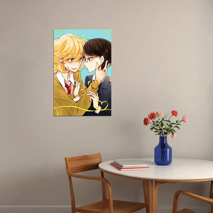 Classmates Anime Poster Doukyuusei Print Japanese Manga Wall Art Hikaru Kusakabe and Sajou Yaoi Artwork - xonomax