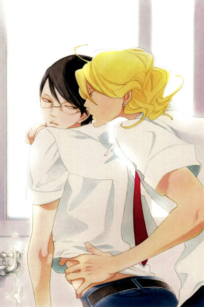 Classmates Anime Poster Doukyuusei Print Japanese Manga Wall Art Rihito Sajou and Hikaru Kusakabe Artwork Gay Romance - xonomax