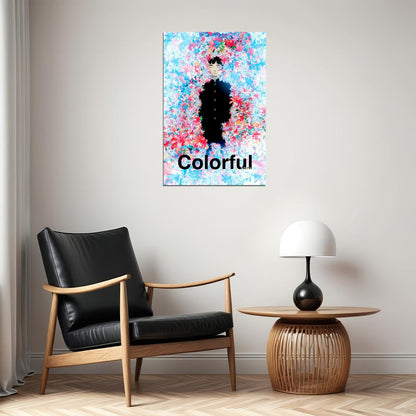 Colorful Anime Poster Karafuru Print Japanese Manga Wall Art - xonomax