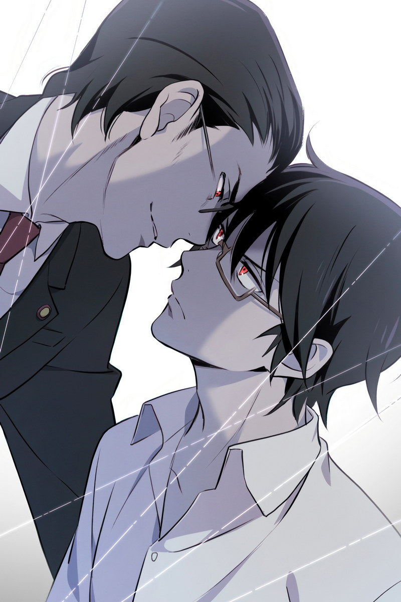 Erased Anime Poster Boku dake ga Inai Machi Print Japanese Manga Wall Art Satoru Fujinuma x Yashiro Gaku Yaoi Artwork