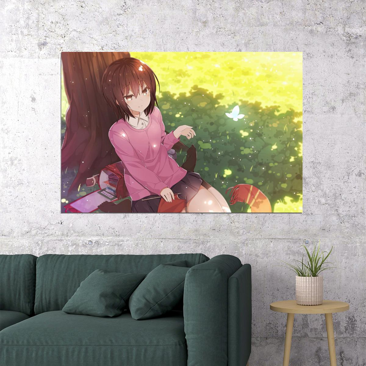 Erased Anime Poster Boku dake ga Inai Machi Print Japanese Manga Wall Art Kayo Hinazuki Artwork - xonomax