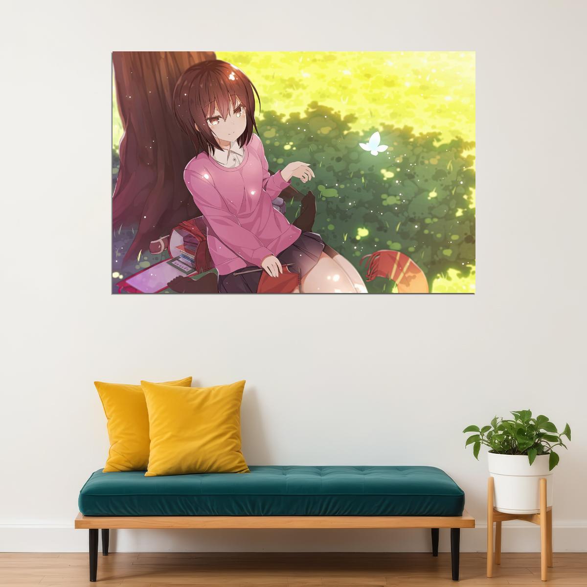 Erased Anime Poster Boku dake ga Inai Machi Print Japanese Manga Wall Art Kayo Hinazuki Artwork - xonomax