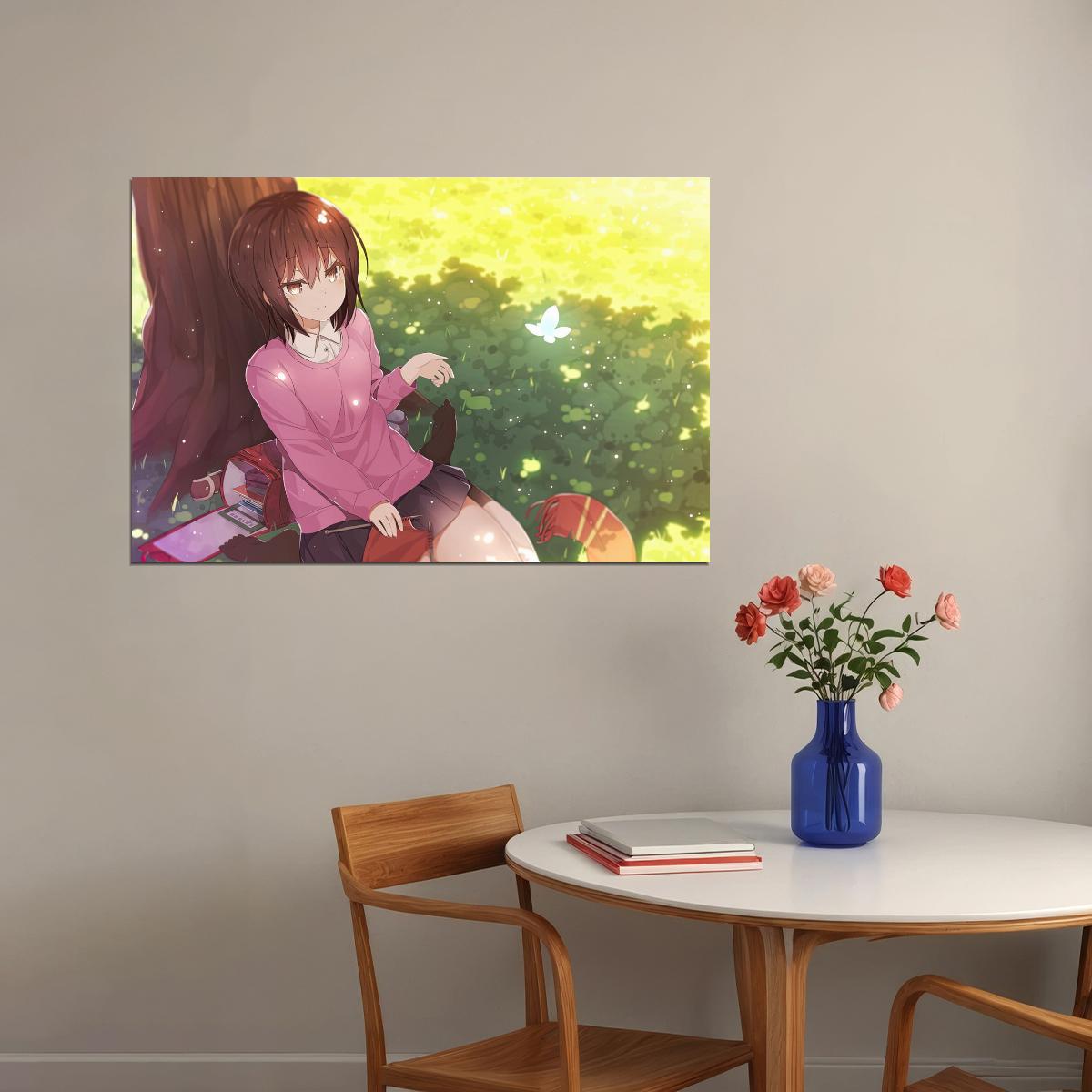 Erased Anime Poster Boku dake ga Inai Machi Print Japanese Manga Wall Art Kayo Hinazuki Artwork - xonomax