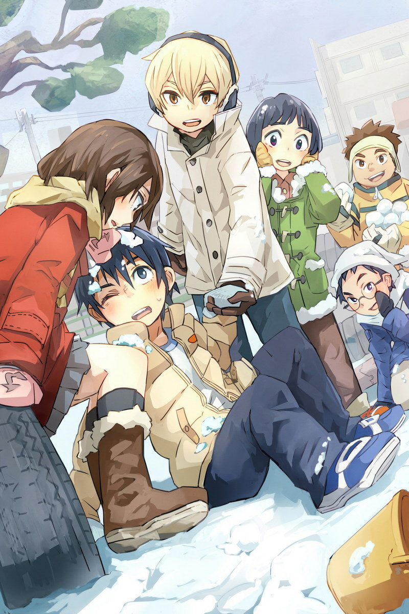 Erased Anime Poster Boku dake ga Inai Machi Print Japanese Manga Wall Art - xonomax