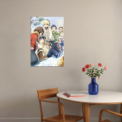 Erased Anime Poster Boku dake ga Inai Machi Print Japanese Manga Wall Art - xonomax