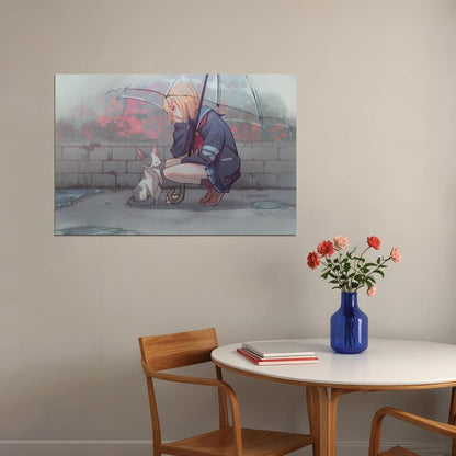 Flip Flappers Anime Poster Magical Girl Print Japanese Manga Wall Art Cocona Artwork - xonomax