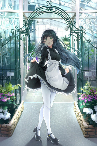 Flying Witch Anime Poster Magical Slice of Life Print Japanese Manga Wall Art Makoto Kowata Artwork - xonomax