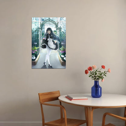 Flying Witch Anime Poster Magical Slice of Life Print Japanese Manga Wall Art Makoto Kowata Artwork - xonomax