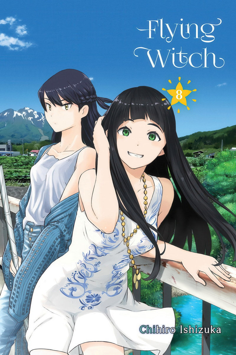 Flying Witch Anime Poster Magical Slice of Life Print Japanese Manga Wall Art Makoto and Chinatsu Artwork - xonomax