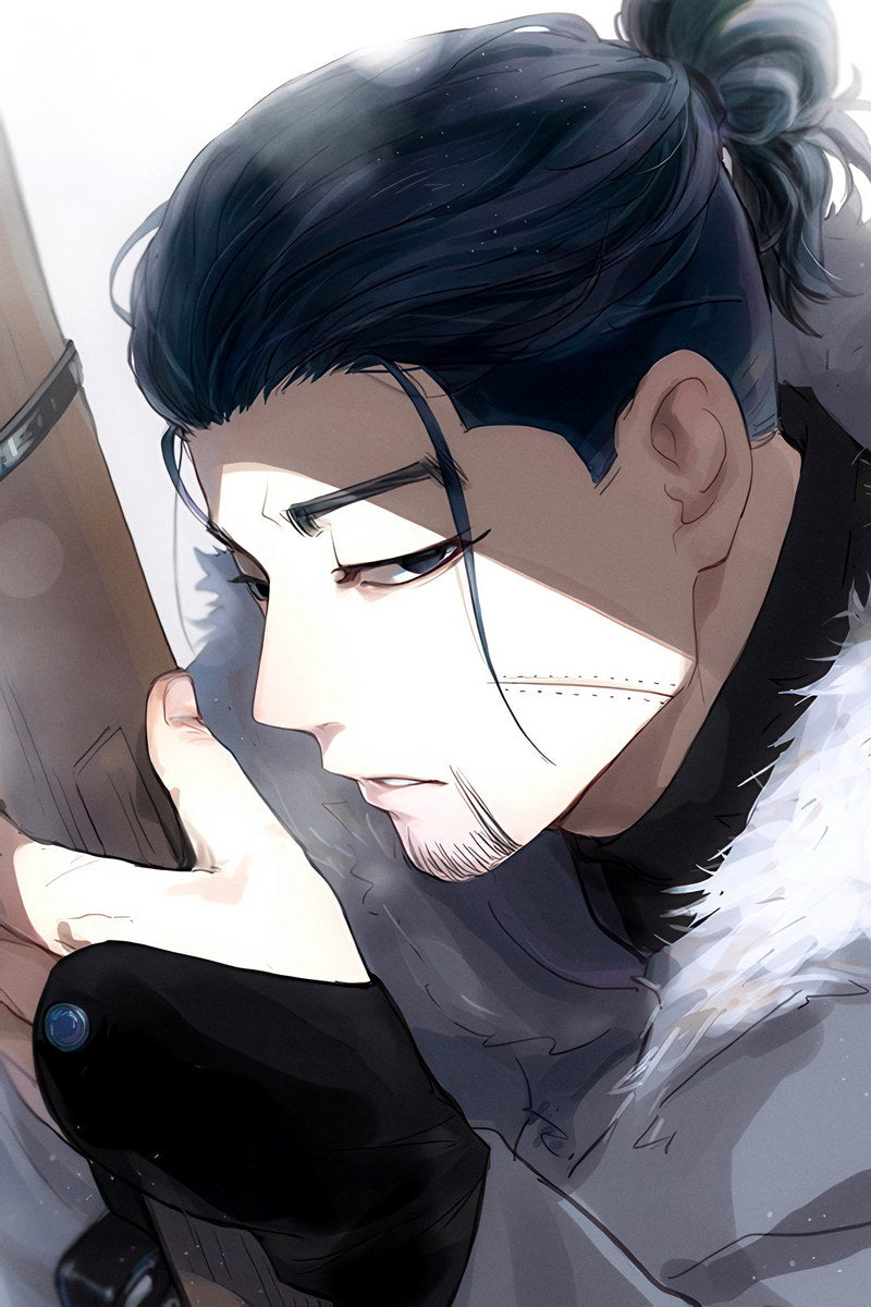 Golden Kamuy Anime Poster Ogata Hyakunosuke Print Japanese Manga Wall Art - xonomax