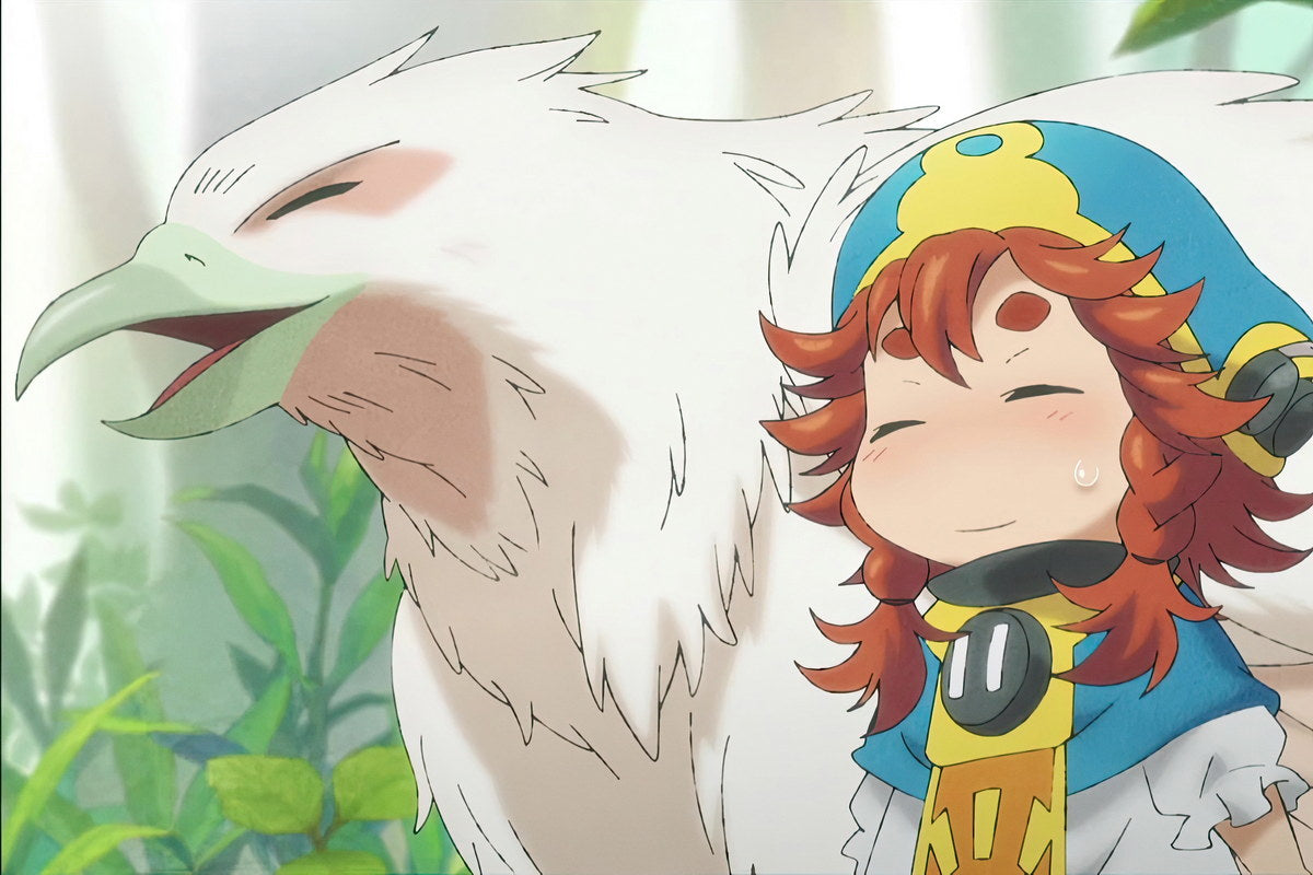 Hakumei and Mikochi Anime Poster Animal Companion Print Japanese Manga Wall Art - xonomax