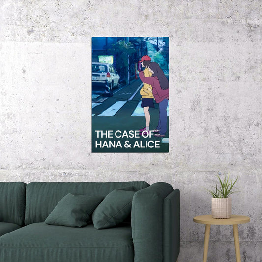 The Case of Hana and Alice Anime Poster Hana to Alice Satsujin Jiken Print Japanese Manga Wall Art