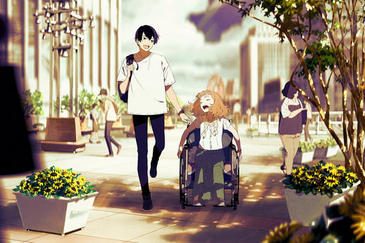 Josee the Tiger and the Fish Anime Poster Josee to Tora to Sakana-tachi Print Japanese Manga Wall Art