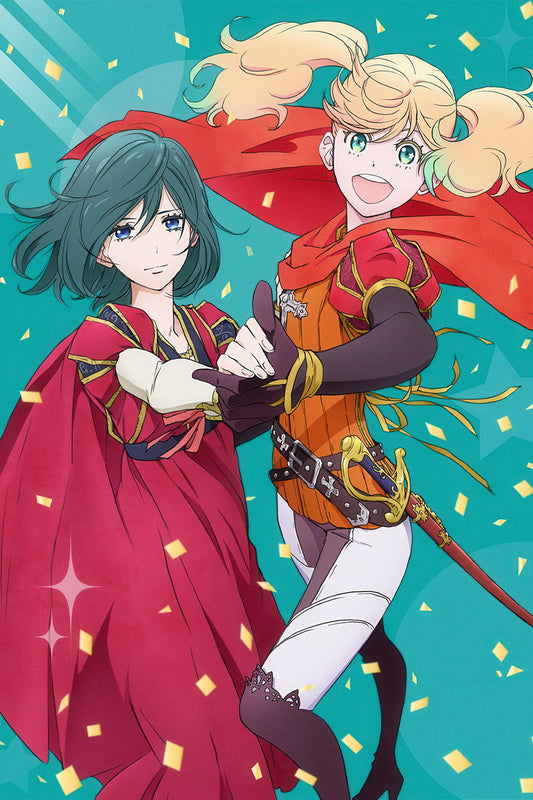 Kageki Shoujo Anime Poster Watanabe Sarasa and Narata Ai Print Japanese Manga Wall Art