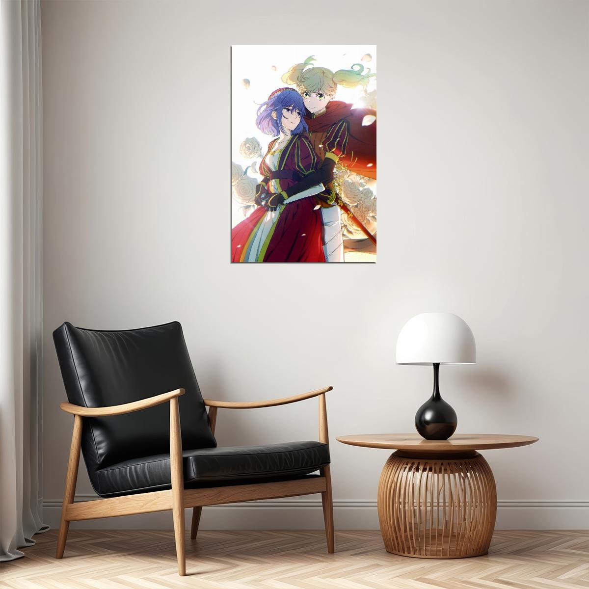 Kageki Shoujo Anime Poster Watanabe Sarasa and Narata Ai Print Japanese Manga Wall Art