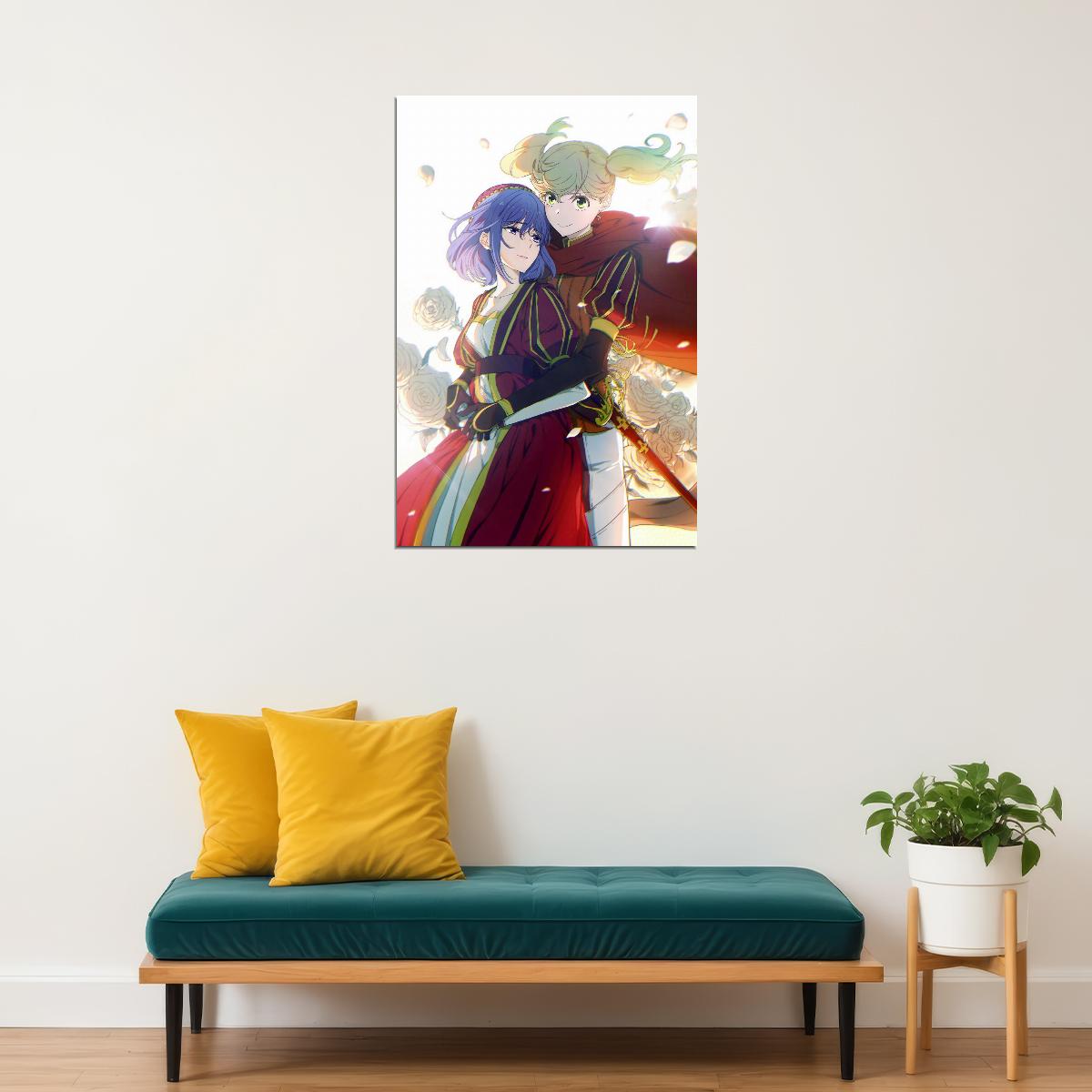 Kageki Shoujo Anime Poster Watanabe Sarasa and Narata Ai Print Japanese Manga Wall Art