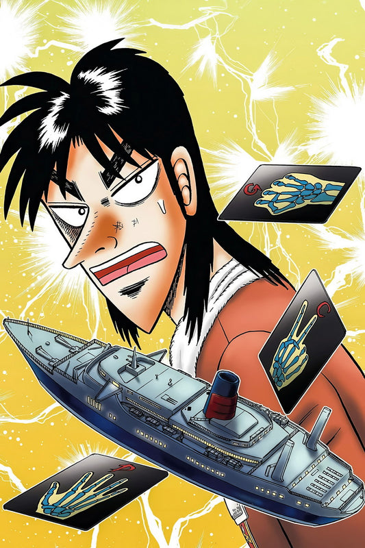 Kaiji Anime Poster Espoir Game Print Japanese Manga Wall Art