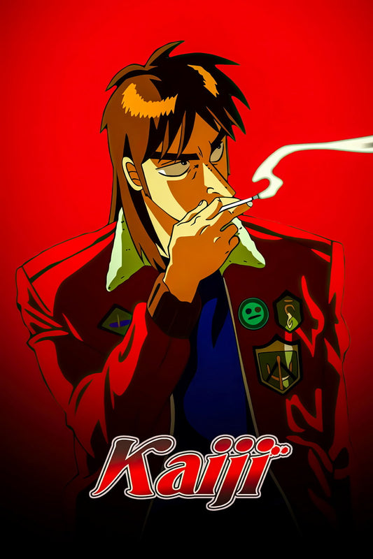 Kaiji Anime Poster Intense Gambling Print Japanese Manga Wall Art