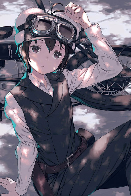 Kino's Journey Anime Poster Kino no Tabi Print Japanese Manga Wall Art