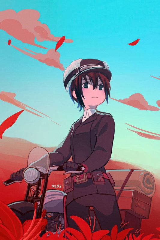 Kino's Journey Anime Poster Kino no Tabi Print Japanese Manga Wall Art