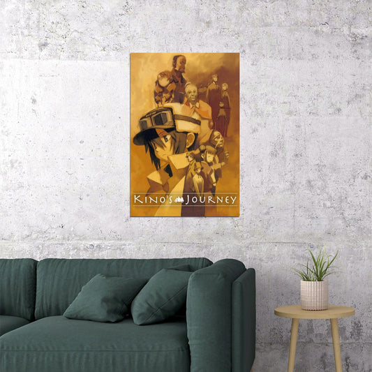 Kino's Journey Anime Poster Kino no Tabi Print Japanese Manga Wall Art
