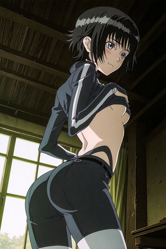 Mardock Scramble Anime Poster Sexy Rune Balot Print Japanese Manga Wall Art