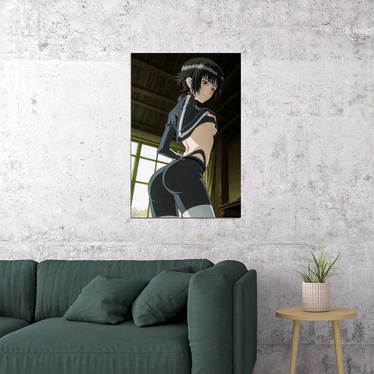 Mardock Scramble Anime Poster Sexy Rune Balot Print Japanese Manga Wall Art