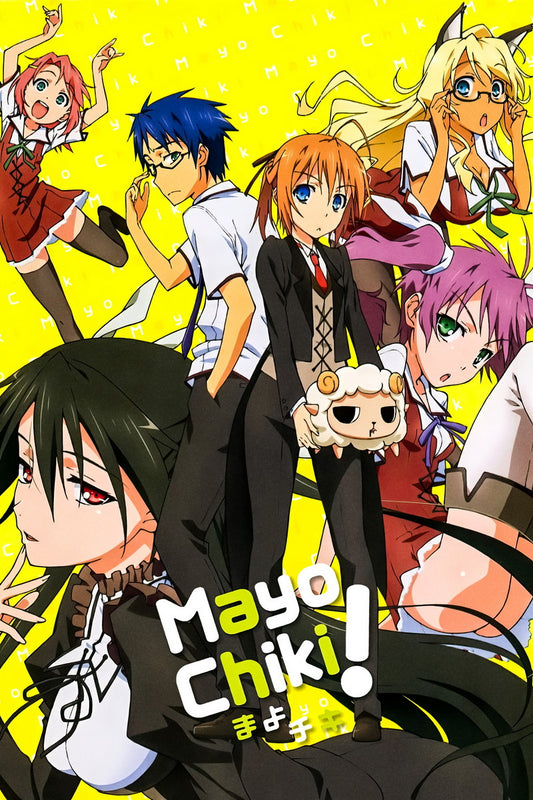 Mayo Chiki Anime Poster Comedy School Print Japanese Manga Wall Art