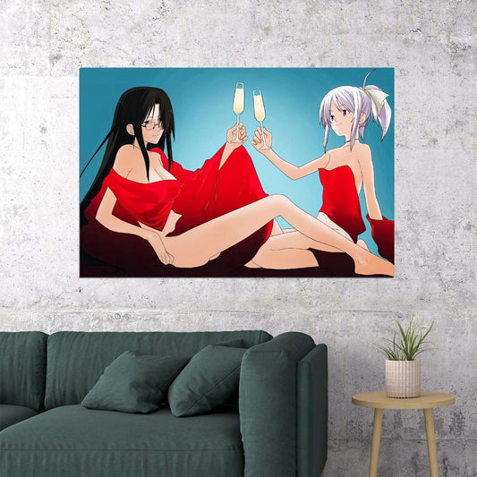 Mnemosyne Anime Poster Mnemosyne no Musume-tachi Print Japanese Manga Wall Art