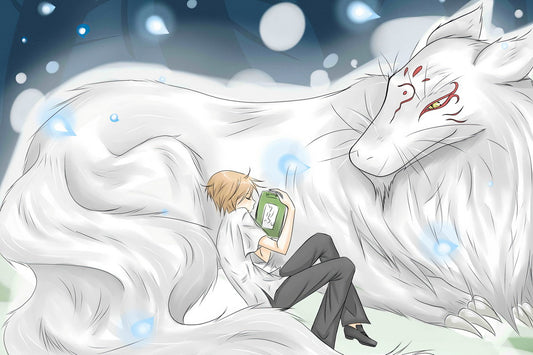 Natsume's Book of Friends Anime Poster Natsume Yuujinchou Print Japanese Manga Wall Art Madara Yokai Artwork