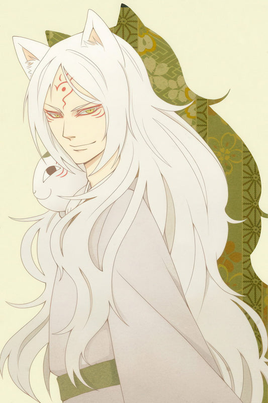 Natsume's Book of Friends Anime Poster Natsume Yuujinchou Print Japanese Manga Wall Art Madara Nyanko-sensei Artwork