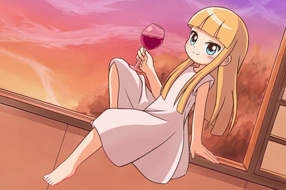 Okko’s Inn Anime Poster Wakaokami wa Shougakusei Print Japanese Manga Wall Art Akino Miyo Artwork