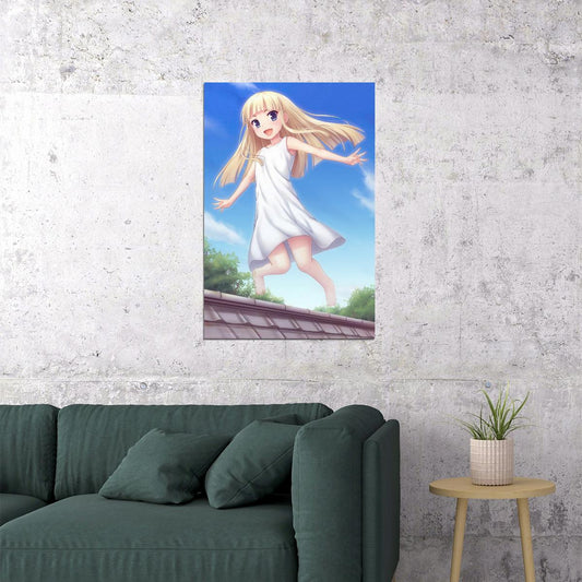 Okko’s Inn Anime Poster Wakaokami wa Shougakusei Print Japanese Manga Wall Art Akino Miyo Artwork