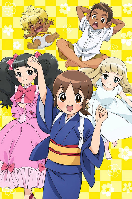 Okko’s Inn Anime Poster Wakaokami wa Shougakusei Print Japanese Manga Wall Art