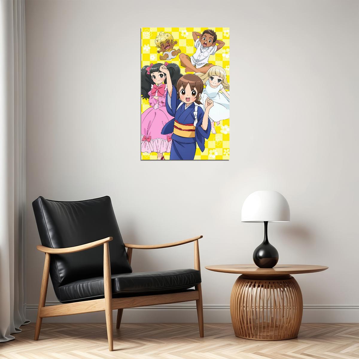 Okko’s Inn Anime Poster Wakaokami wa Shougakusei Print Japanese Manga Wall Art - xonomax