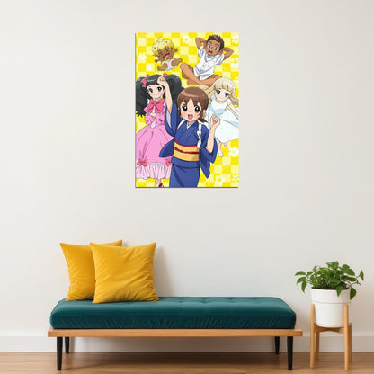 Okko’s Inn Anime Poster Wakaokami wa Shougakusei Print Japanese Manga Wall Art - xonomax