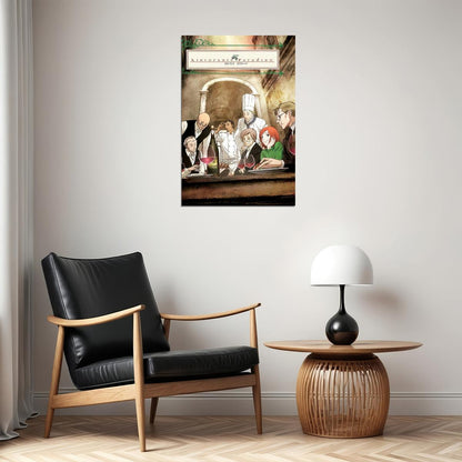 Ristorante Paradiso Anime Poster Print Japanese Manga Wall Art