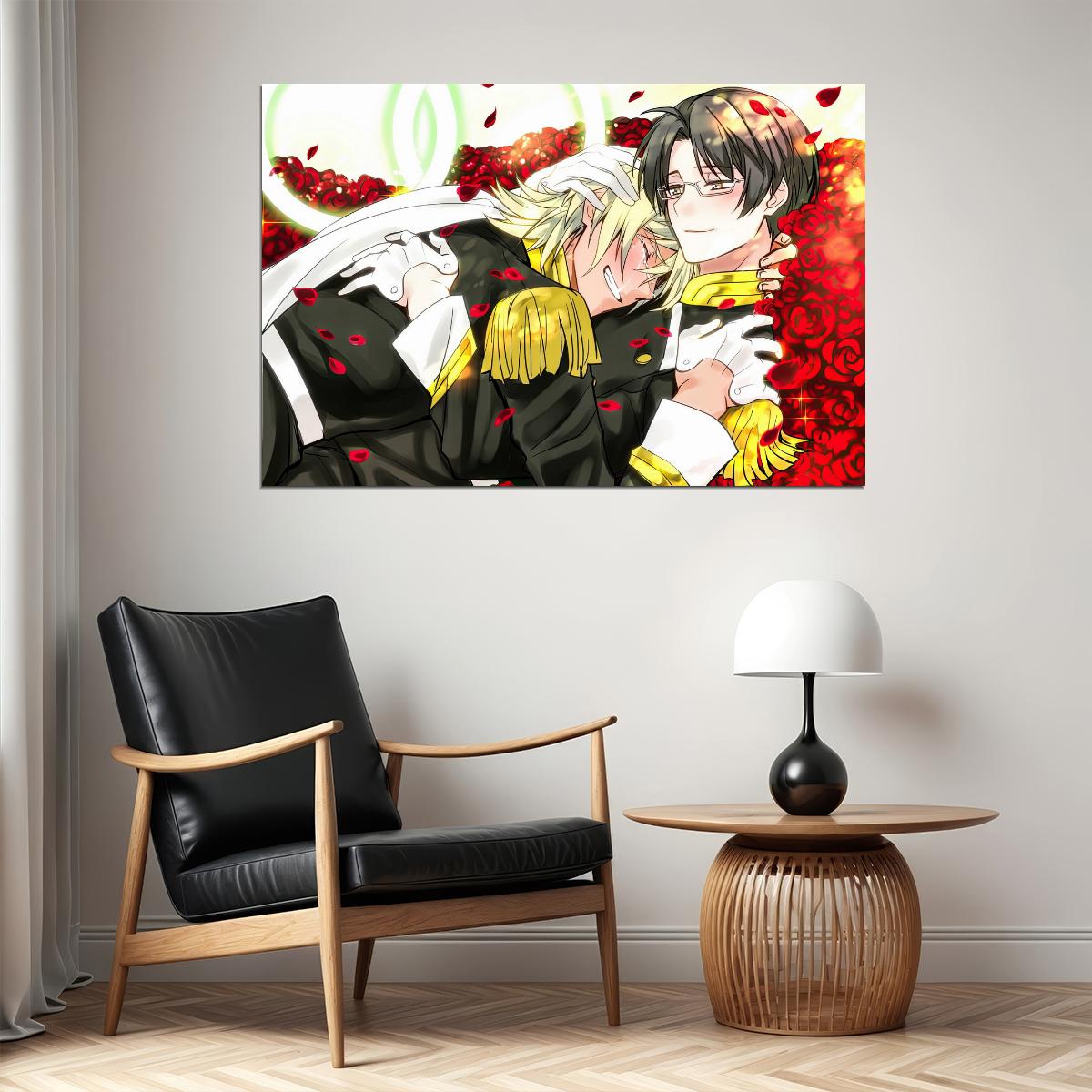 Sarazanmai Anime Poster Print Japanese Manga Wall Art Reo Mabu BL Yaoi Artwork